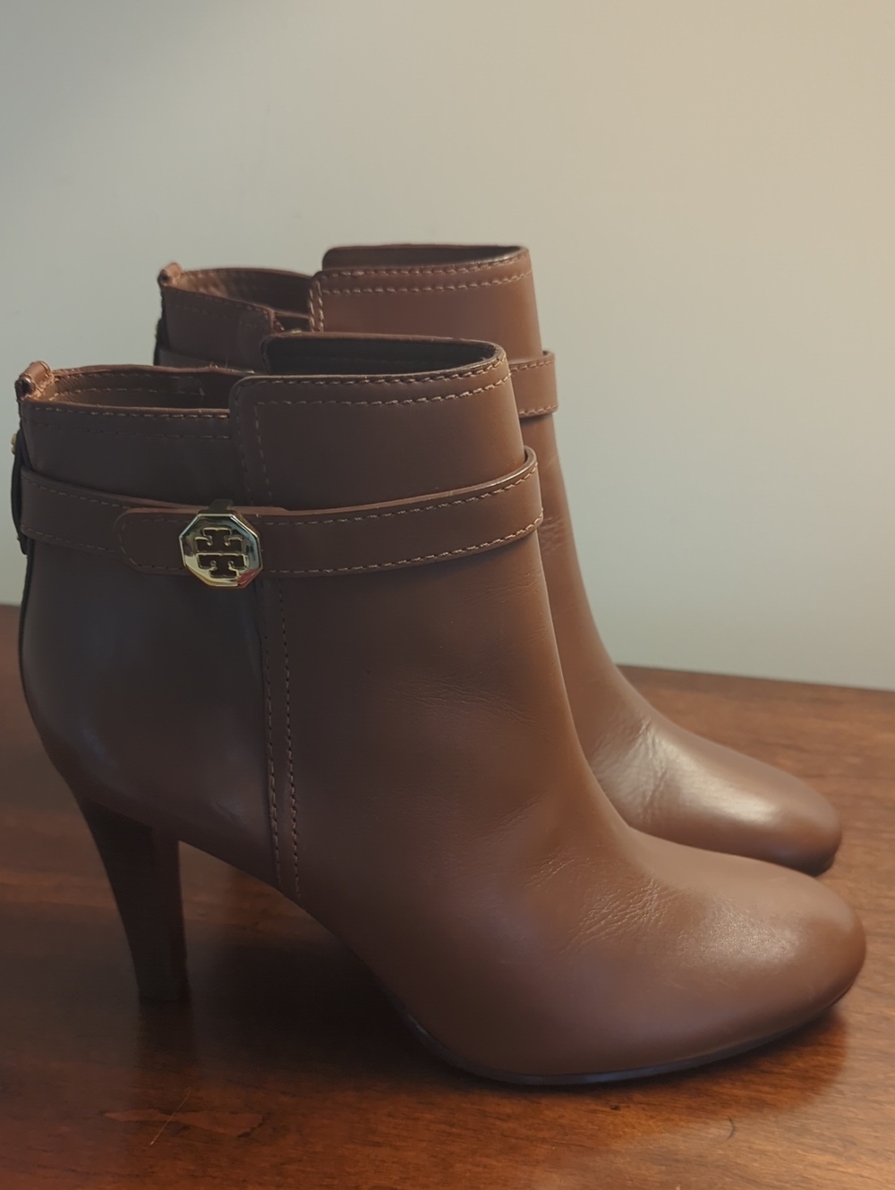 Tory Burch Leather Ankle Boots